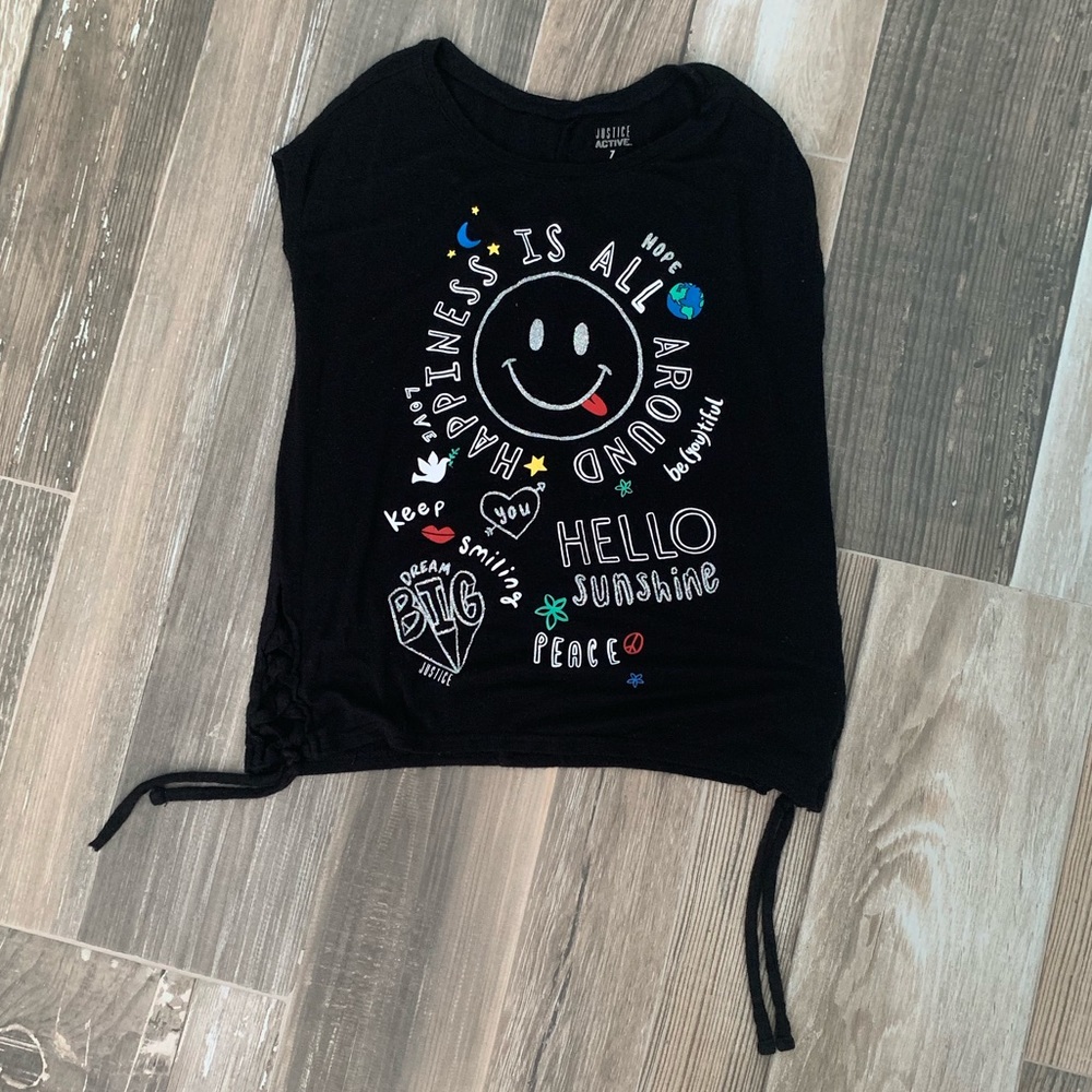 Girls Justice black top
